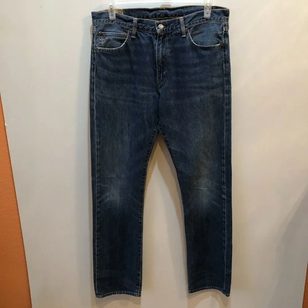 Polo Ralph Lauren Authentic DungareesMens  Straight Leg Jeans 36 x 36 (35)